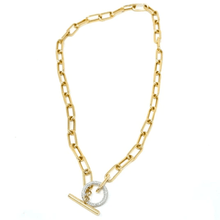 Load image into Gallery viewer, Diamond Toggle Clasp Chain