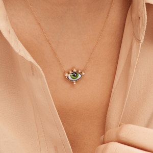 Russe Petit Vert Diamond Necklace