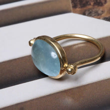 Load image into Gallery viewer, Aquamarine Patmos Ring