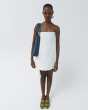Load image into Gallery viewer, Slim M Tote in Azure Grained Leather