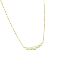 Load image into Gallery viewer, 5 Diamond Necklace