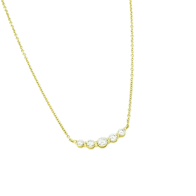 5 Diamond Necklace