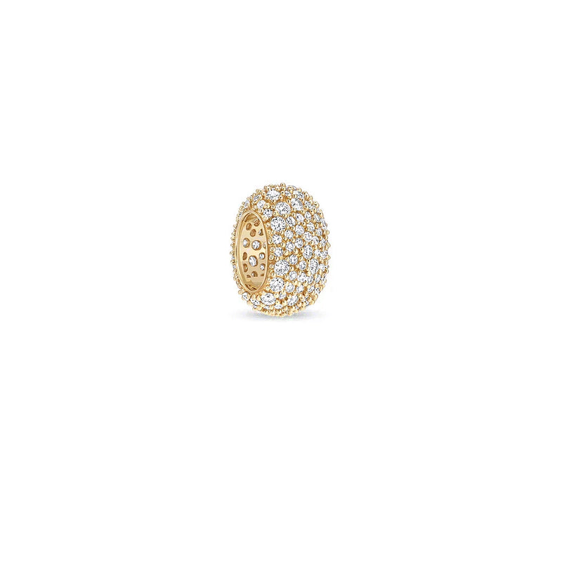 Wide Pavé Big Bead