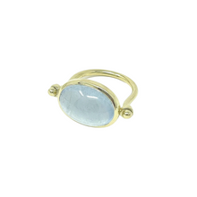 Load image into Gallery viewer, Aquamarine Patmos Ring