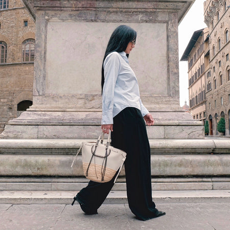 Bolero Offwhite Natural Handbag