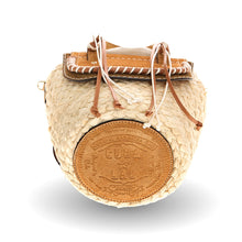 Load image into Gallery viewer, Habanera Cuoieria Camel Suede Handbag