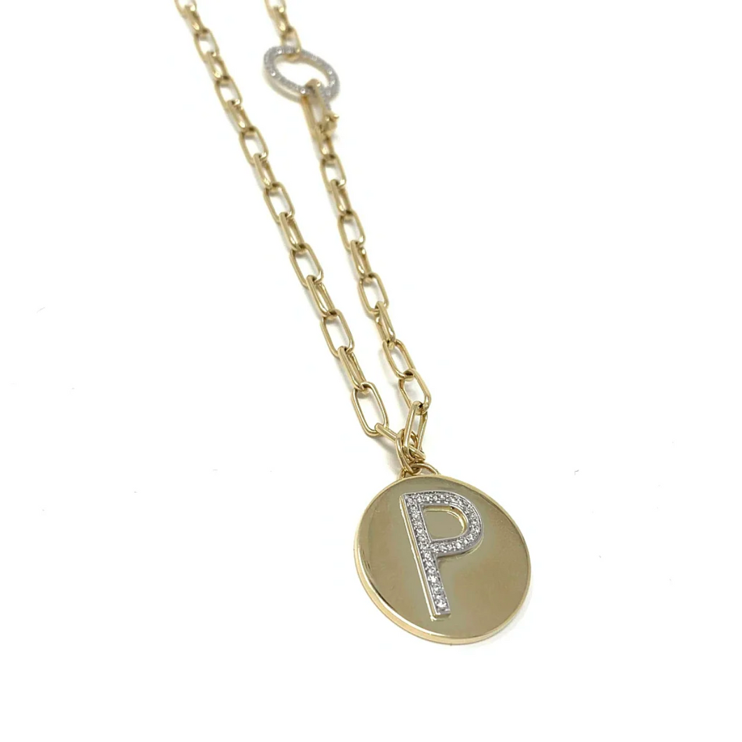 Classic Round Signet Charm