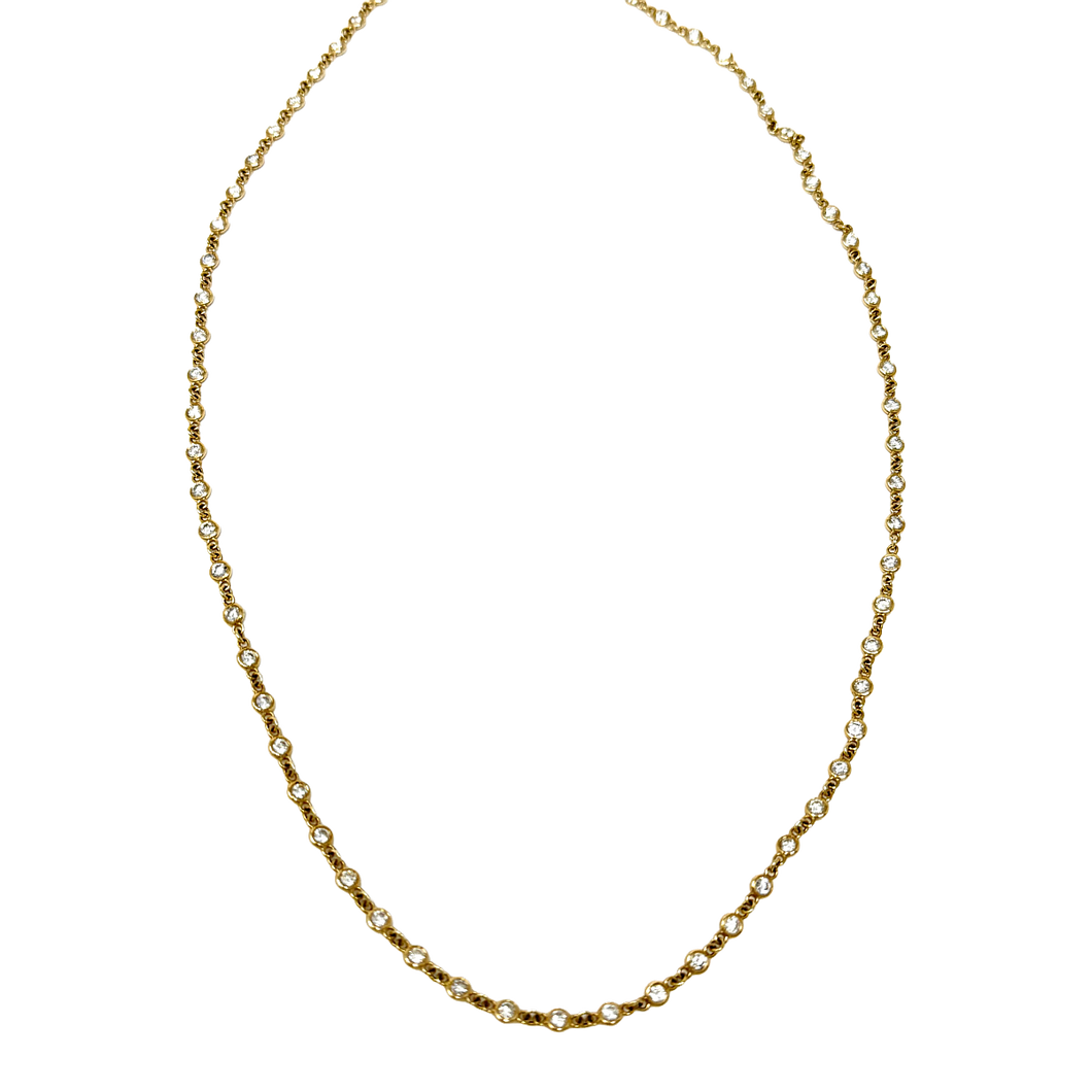 Diamond Link Chain (2.6 Carats)