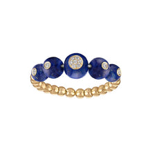 Load image into Gallery viewer, Beaded Bubble Stack Ring