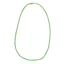 Load image into Gallery viewer, Emerald Tennis Necklace
