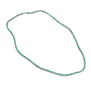 Eva Emerald Tennis Necklace