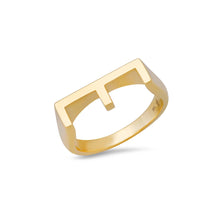 Load image into Gallery viewer, Classic Initial Ring