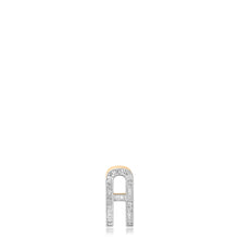 Load image into Gallery viewer, Slide-On Grandsize Diamond Encrusted Initial