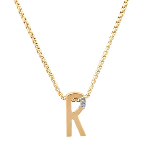 Slide-On Grandsize Ribbed Initial