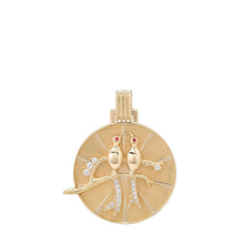 Load image into Gallery viewer, Lovebirds Medallion