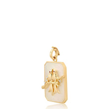 Load image into Gallery viewer, Large MOP Lovebirds Pendant