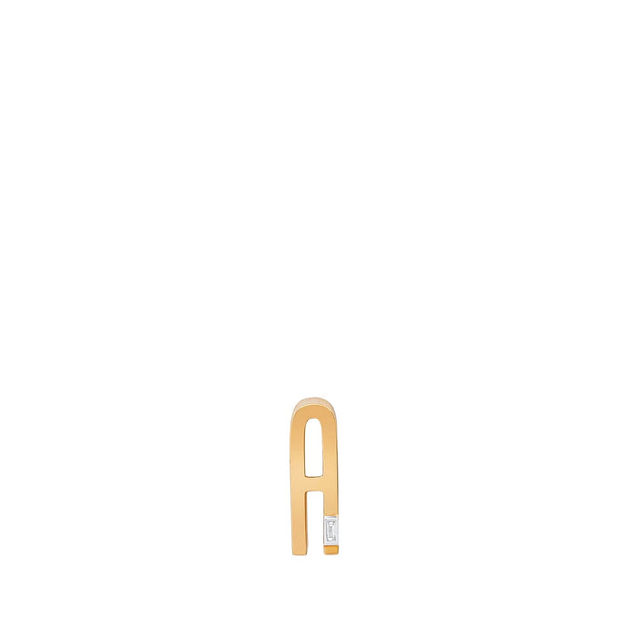 Slide-On Ribbed Initial