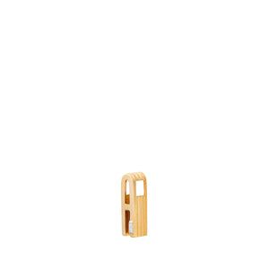 Slide-On Ribbed Initial