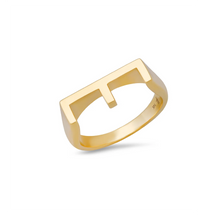 Load image into Gallery viewer, Classic Initial Ring