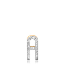 Load image into Gallery viewer, Slide-On Grandsize Diamond Encrusted Initial