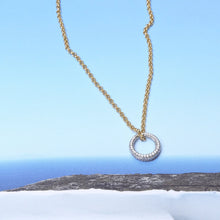 Load image into Gallery viewer, Small Diamond Eternity Charm