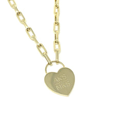 Load image into Gallery viewer, Gold Heart Necklace