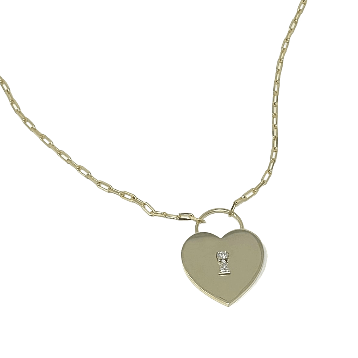 Padlock Heart Necklace – mariachristofilis