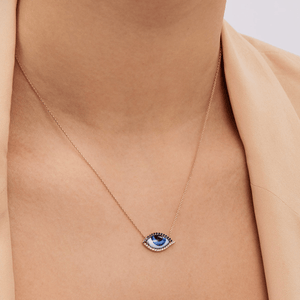 Petit Bleu Diamond Necklace