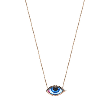 Load image into Gallery viewer, Petit Bleu Diamond Necklace