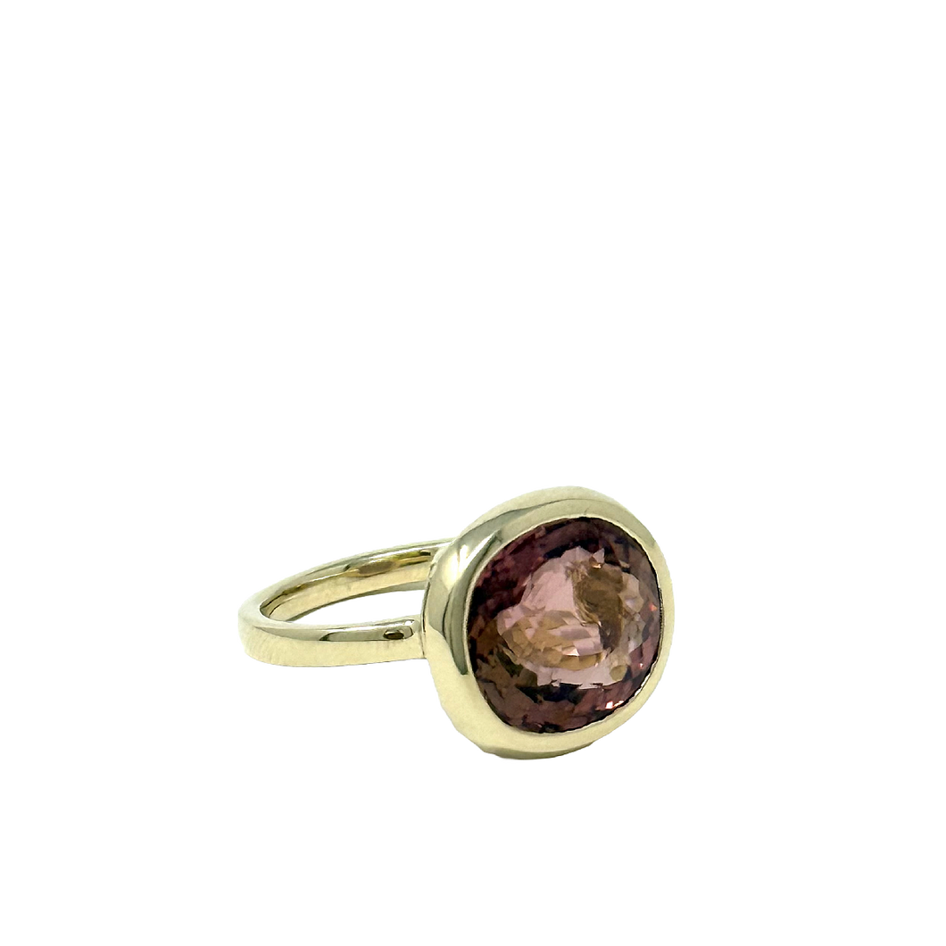 Regal Pink Tourmaline Ring