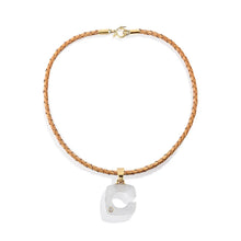 Load image into Gallery viewer, Rock Crystal Splendente Letter Pendant