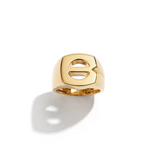Load image into Gallery viewer, Splendente Letter Ring