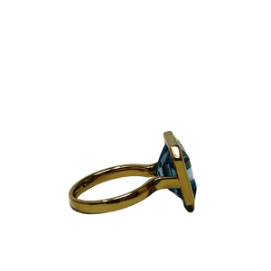 Regal Aquamarine Ring