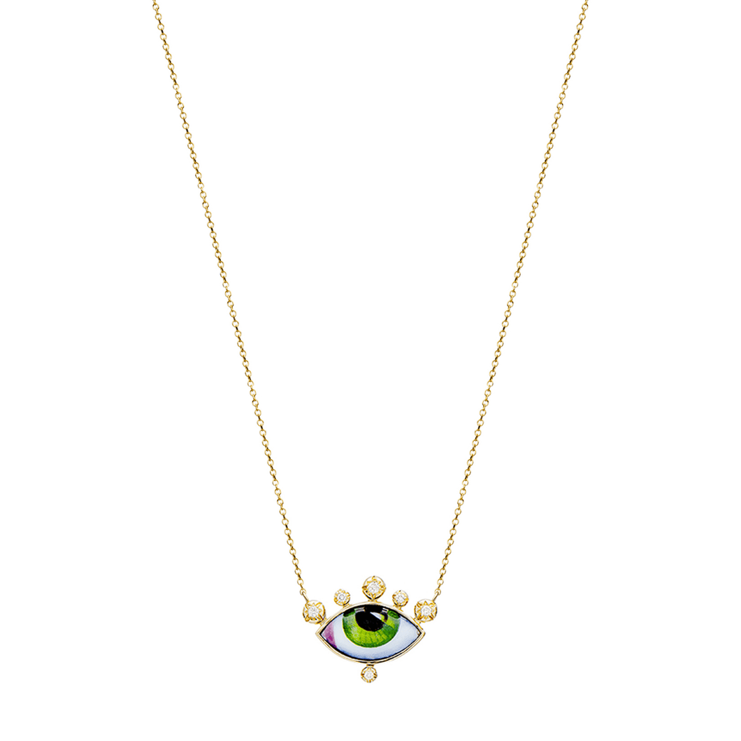 Russe Petit Vert Diamond Necklace