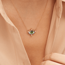 Load image into Gallery viewer, Russe Petit Vert Diamond Necklace