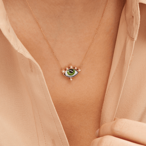 Russe Petit Vert Diamond Necklace