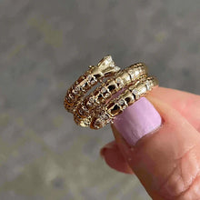Load image into Gallery viewer, Swedish Fish Double Wrap Ring