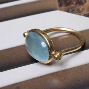 Aquamarine Patmos Ring