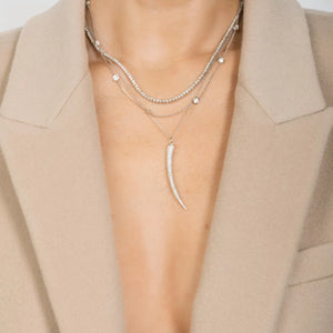 Horn Charm Necklace
