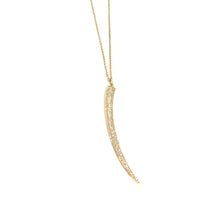 Load image into Gallery viewer, Horn Charm Necklace