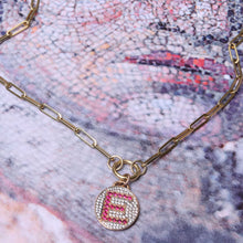Load image into Gallery viewer, Large Oval Signet Necklace