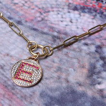 Load image into Gallery viewer, Large Oval Signet Necklace