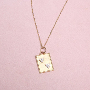 Two Heart Charm