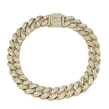 Load image into Gallery viewer, Medium Pave Diamond Link Bracelet