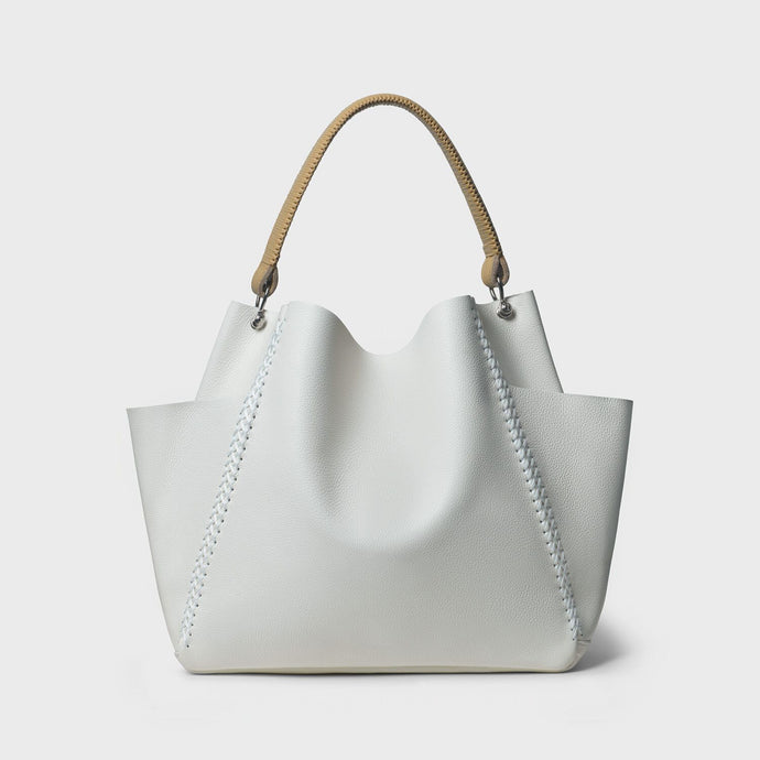 Shoulder Bag in Jasmin Grained Leather