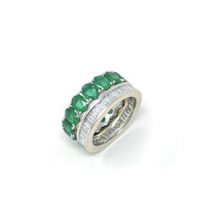 Diamond Baguette Eternity Band