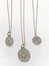 Load image into Gallery viewer, Mini Round Signet Necklace