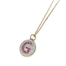 Load image into Gallery viewer, Medium Oval Signet Necklace