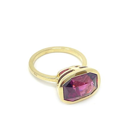 MC Garnet Cocktail Ring