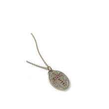 Load image into Gallery viewer, Mini Oval Signet Necklace